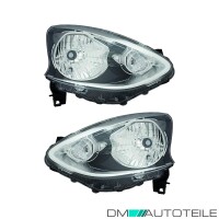 Scheinwerfer Depo schwarz H4 SET passt f gallery