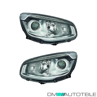 Scheinwerfer Depo LED H7 SET passt für Kia Soul II (PS) ab Baujahr 2014-2016