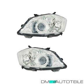 Scheinwerfer Depo chrom H11/HB3 SET passt für Toyota...