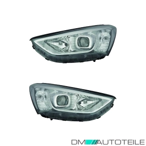 Scheinwerfer Depo LED H7/H7 SET passt für Hyundai...