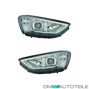 Xenon Scheinwerfer LED D3S SET passt für Hyundai...