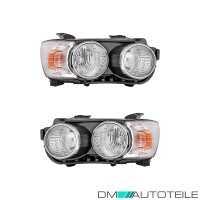 Scheinwerfer Depo H7 SET schwarz/chrom p gallery