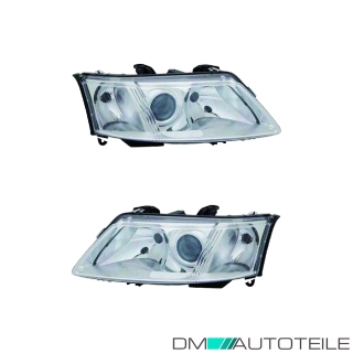 Scheinwerfer H7 Depo SET passt für Saab 9-3 Cabriolet/Kombi (YS3F) ab 02-07