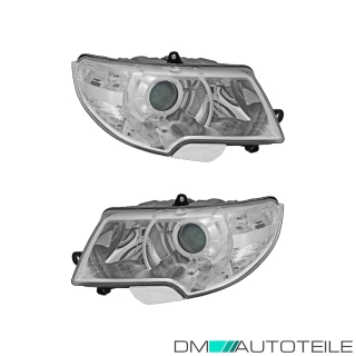 Scheinwerfer Depo H7/H3 SET passt für Skoda Superb II 3T5/3T4 ab 2008-2013