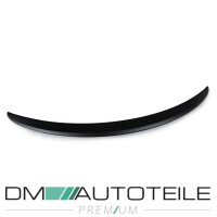 rear Boot Spoiler Roof Lip Black matt +3M fits on Mercedes C