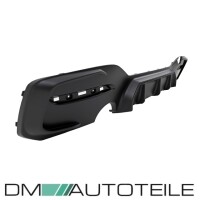 Sport Performance Duplex Diffusor black Matt fits on BMW 1-S