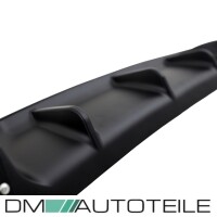 Sport Performance Duplex Diffusor black Matt fits on BMW 1-S