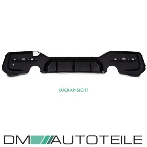 Sport Performance Bi Colour Black Carbon Gloss Duplex Rear Diffusor fits on BMW F20 F21 135i 140i M-Sport up 2015