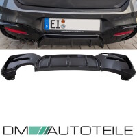 Bi-Colour Black Gloss Carbon Performance Rear Diffusor 2-Exh