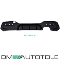 Bi-Colour Black Gloss Carbon Performance Rear Diffusor 2-Exh