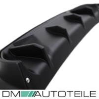 Sport Competition Performance Black Matt Duplex Rear Diffuso