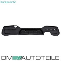 Sport Competition Rear Diffusor 2 Outlet Left Black Matt fit