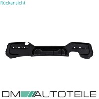 Black Gloss Sport Competition Rear Diffusor 2 Outlet Left fi
