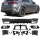 Rear Diffusor Black Gloss + Tail Pipes f gallery