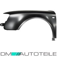 Audi A4 B7 Front left wing panel 04-07 with indicator hole S