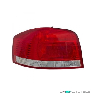 LED Lightbar Facelift Rot Rückleuchten passt für Audi A3 8P ab 03-08  (5-Türer)