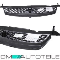 Ford Fiesta MK5 V Front Grille Front grey ribber 01/06-09/08