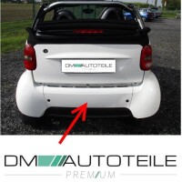 Smart ForTwo City Coupe Convertible 450 rear Bumper PREMIUM 