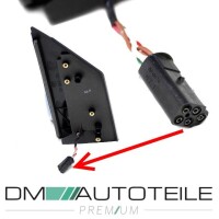 Smart 450 City Coupe left wing mirror elect. adjustable prim