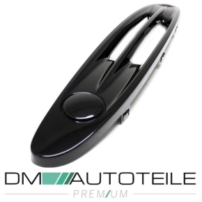 Smart Fortwo Coupe Cabrio 450 Kühlergrill Gitter ABS Schwarz Lackiert  ab 03-07