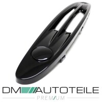 Smart Fortwo 450 Coupe Convertible Front Grille ABS black pa