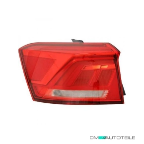 Heckleuchte rot/schwarz LED links passt für VW T-ROC...