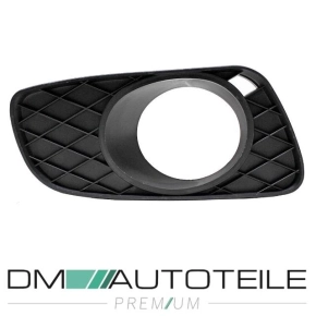 Smart Fortwo 451 Bumper Grille Front right black + holes...