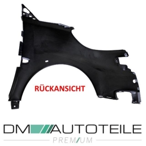 Smart Fortwo Coupe Convertible 451 Front left wing panel primed ABS + indicator hole 07-13 EU