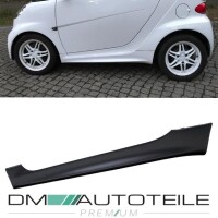 Smart Fortwo 451 Side Skirts Front left door incl. Clips 12-
