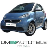 Smart Fortwo 451 Front Grille black 04/12-08/14 2