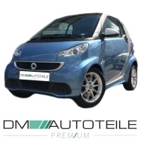 Smart Fortwo 451 Front Grille bottom frame black 04/12-08/14