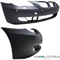 BMW 5 E60 E61 Saloon Estate 07-10 LCI Front Bumper primed fo