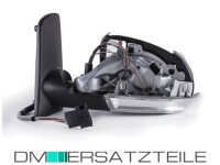VW Sharan Seat Alhambra 04-09 wing mirror left side with ind