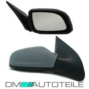 Opel Astra H wing mirrors right primed electric,...