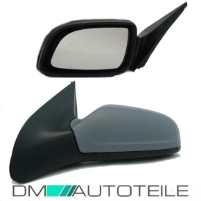 Opel Astra H wing mirrors left primed electric, heatable,...