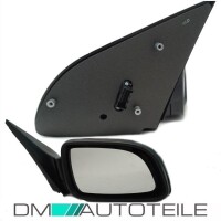 Set Opel Astra H wing mirrors left & right primed electr