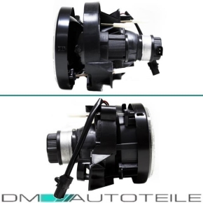 Fadenkreuz Scheinwerfer H1/H1 SET für BMW 3er E30 in Schwarz 