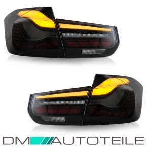 Set LED Rückleuchten Set Smoke Schwarz dynamische Blinker Funktion passt für BMW F30 F35 Bj 13-18
