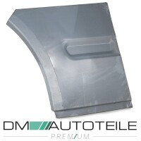 Reparaturblech Kotflügel vorne links verzinkt passt f&u