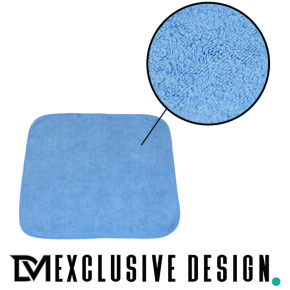 1x DM-Exclusive Design Microfaser-Tuch ALLSTAR COMPLETE Blau Allroundtuch 40x40