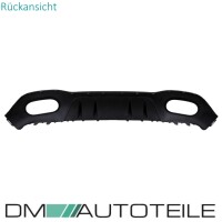 Performance S Heckdiffusor schwarz glanz passt für Merc