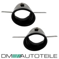Performance Set Black Gloss Tail Pipes fits on Mercedes A-Cl