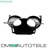 Performance Diffusor Black Gloss +Set Pipes fits on Mercedes
