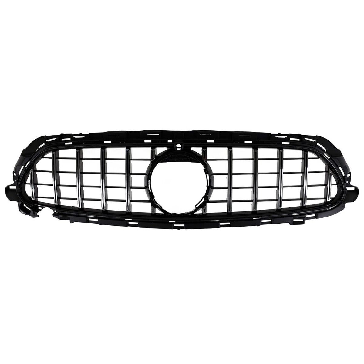 Sport Kühlergrill Schwarz Passt Für Mercedes E Kl Produktbild-Vorschau 2