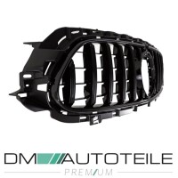 Design Radiator Grille black gloss fits Mercedes E-Class W21