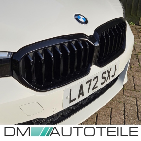 Sport Performance Kidney Front Grille Black Gloss fits BMW 5-Series G30 G31 Facelift up 2020 w/o Camera