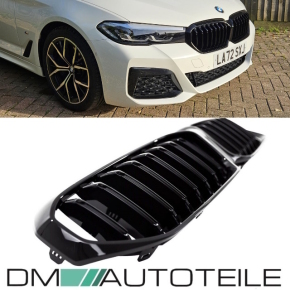Sport Performance Kidney Front Grille Black Gloss fits BMW 5-Series G30 G31 Facelift up 2020 w/o Camera