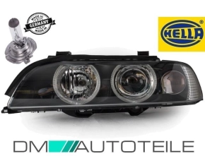 Set BMW E39 Facelift Hella headlights left Celis 00-03 +...