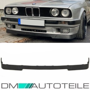 Frontspoiler Lippe für BMW 3er E30 Facelift 87-94 Schwarz IS Look +ABE