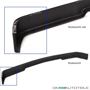 Frontspoiler Lippe für BMW 3er E30 Facelift 87-94 Schwarz IS Look +ABE